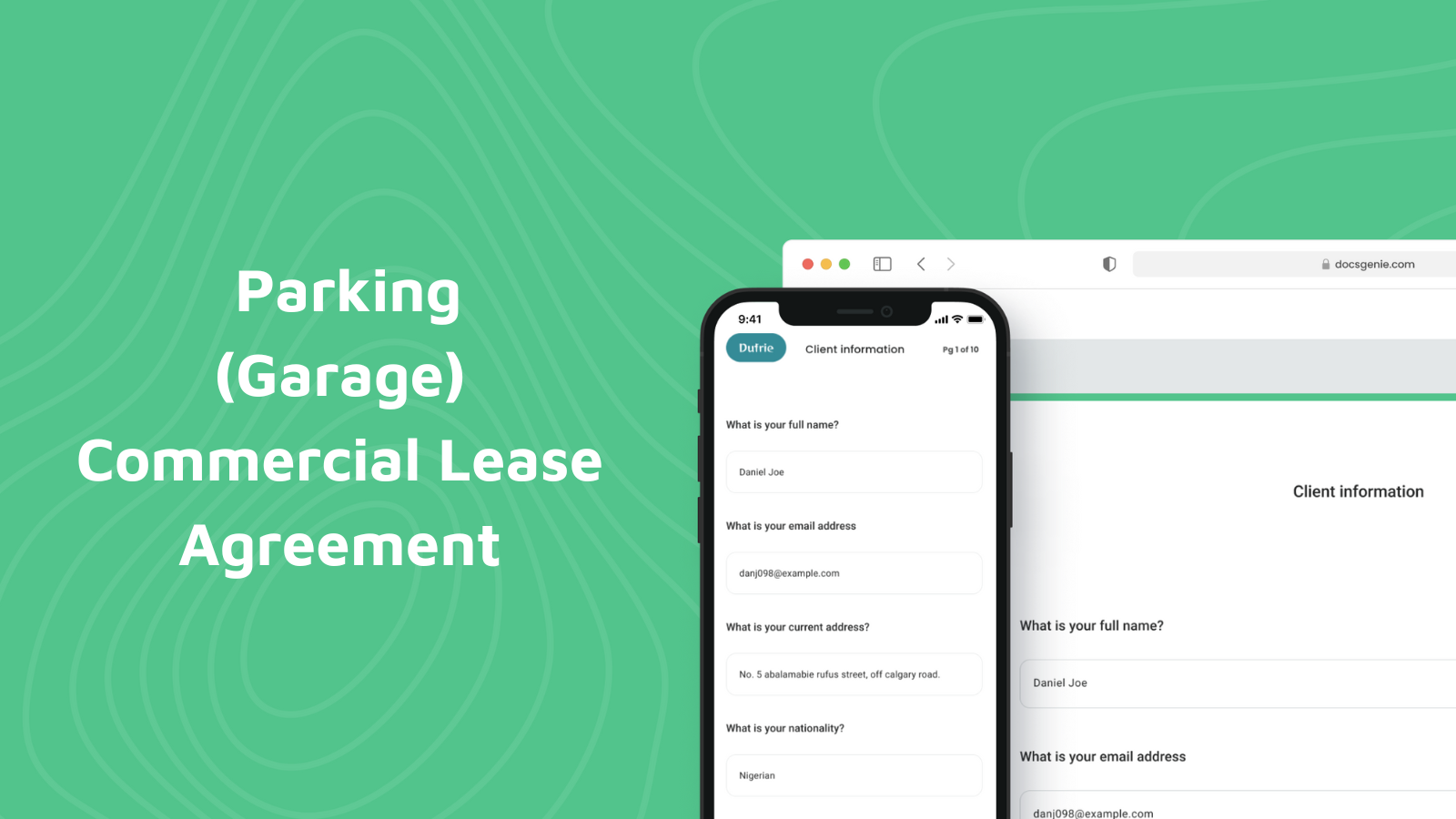 Fresh Look at Free Parking Garage Commercial Lease Agreement Template